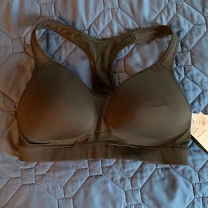 Old Navy high support racerback sports bra 34C NWT black